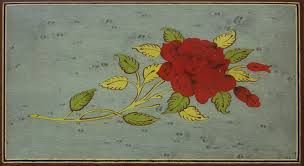 HZ0308-Blu Red Rose : 16x10