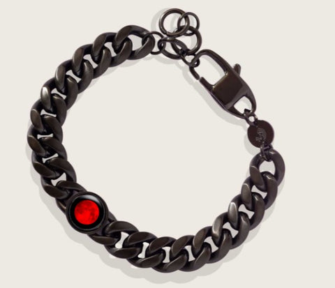 MG0110-The Titan Bracelet : Matte Black