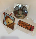 PP0001-SOLVANG STICKER : 3"