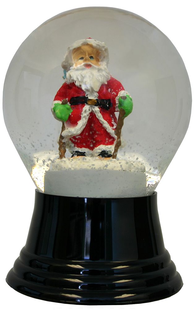 AT0232-Santa Skiing : 5 in H