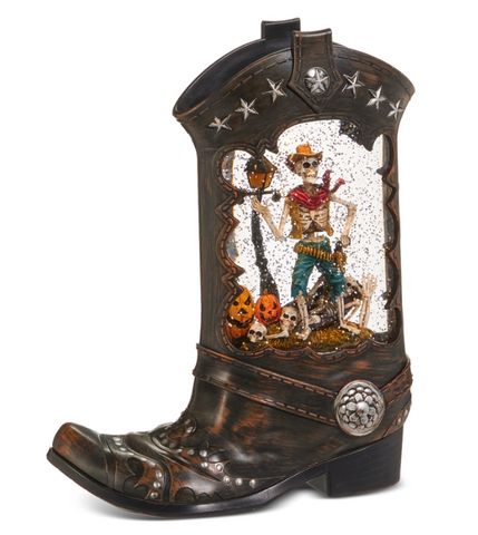 RI0275 - Lantern: Skeleton Boot Lantern