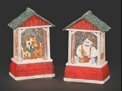 RO0374-Rudolph Barn : 5 in H