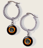 MG0140-Hoop Earrings : Dangle