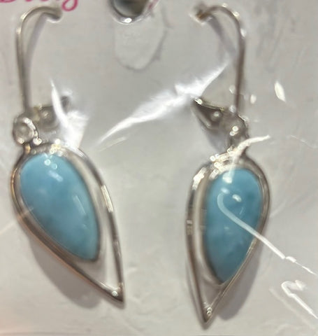 SS0400 - Larimar Earrings