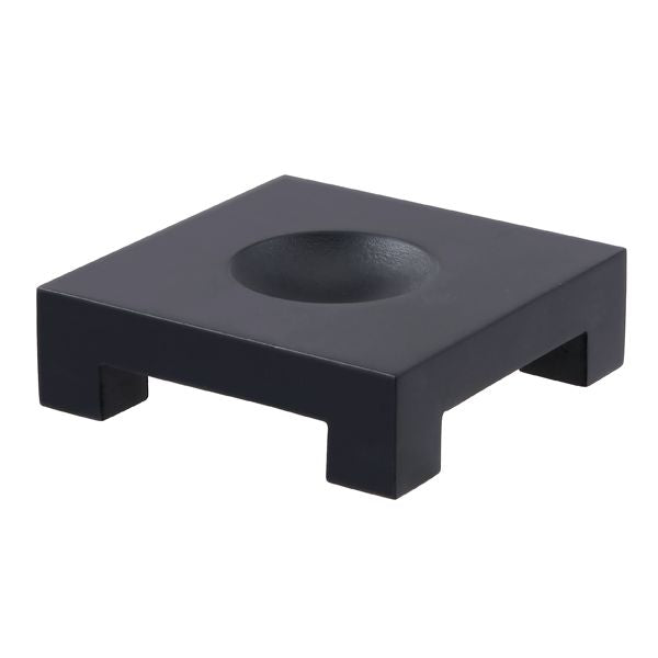 TD0024-BASE Sqr Blk : 1.27 in H