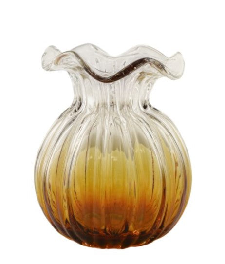 TS0067-Vase : Amber Vase