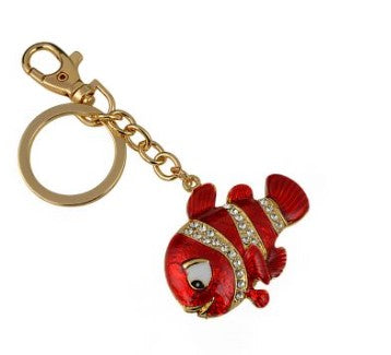 TS0069-Keychain : Red Gold Fish