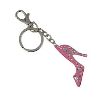 TS0073-Keychain : Pink Heel